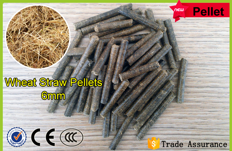 Wheat Straw Pellets 6mm