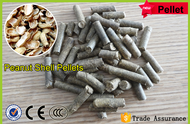 Peanut Shell Pellets