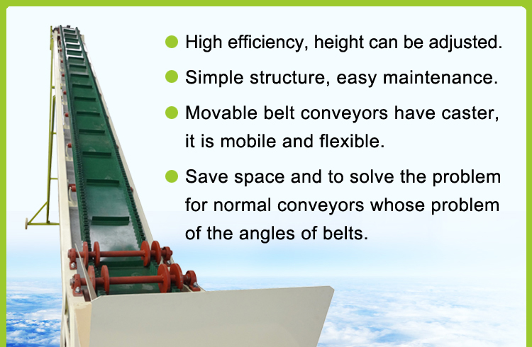 Big-Angle Belt conveyor